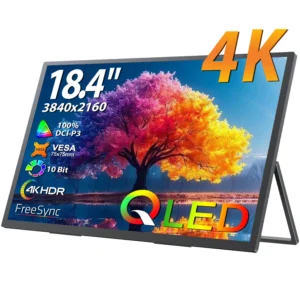 UPERFECT 18.4 inch 4K QLED Portable Monitor