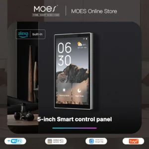 MOES Tuya Wifi Smart 5-inch Touch Screen