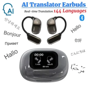 144 Languages Translator Bluetooth Earphones
