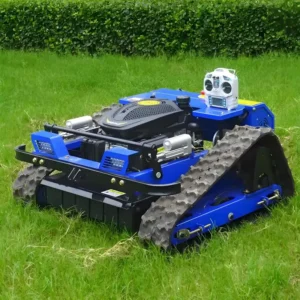 Factory Direct CE/ISO certified Sale garden crawler grass cutter gasoline lawn mover Remote control lawn mowe