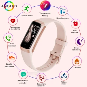 Smart Watch Men 2026, Smart Band Women, Waterproof Smart Bracelet