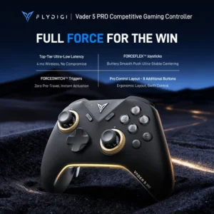 Flydigi Vader 5 Pro Wireless Gamepad FORCEFLEX Joysticks Top-Tier  Gaming Controller For Switch/Android/iOS/PC