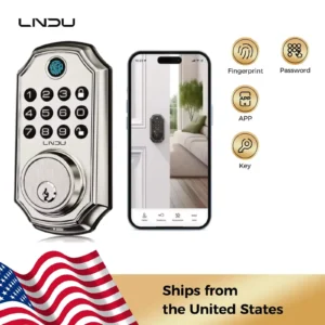 LNDU Smart Door Lock D280L Fingerprint Lock & Keypad Combination Lock