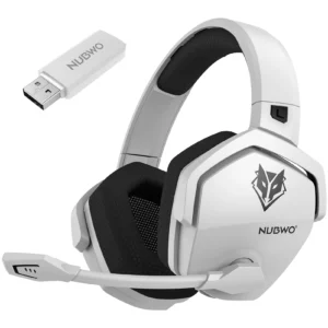 2.4G Dual Wireless Gaming Headset 5ms Low Latency 7.1 Surround ENC Mic For PC PS4 PS5 Gaming Bluetooth Headphones