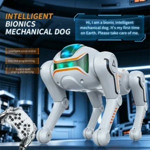 Remote Control Programming Simulation AI Machine Dog Voice Dialogue Electric