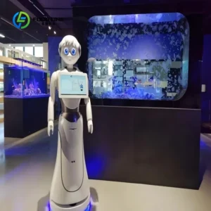 Customized Al Service Robot Intelligent Face Commercial Reception Welcome Robot and Intelligent Humanoid