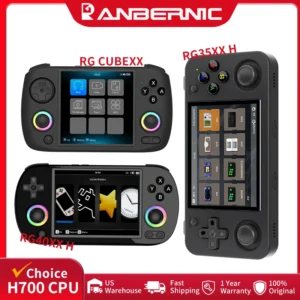 ANBERNIC RG CubeXX Retro Handheld Game Console H700 Linux 64-bit 5000 Video Games Supports WIFI Bluetooth