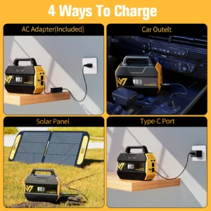 FlashSpeed 300 Portable Power Station 230Wh/70000mAh LiFeP04 Battery - Thumbnail Image 4