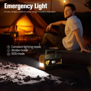 FlashSpeed 300 Portable Power Station 230Wh/70000mAh LiFeP04 Battery - Thumbnail Image 5
